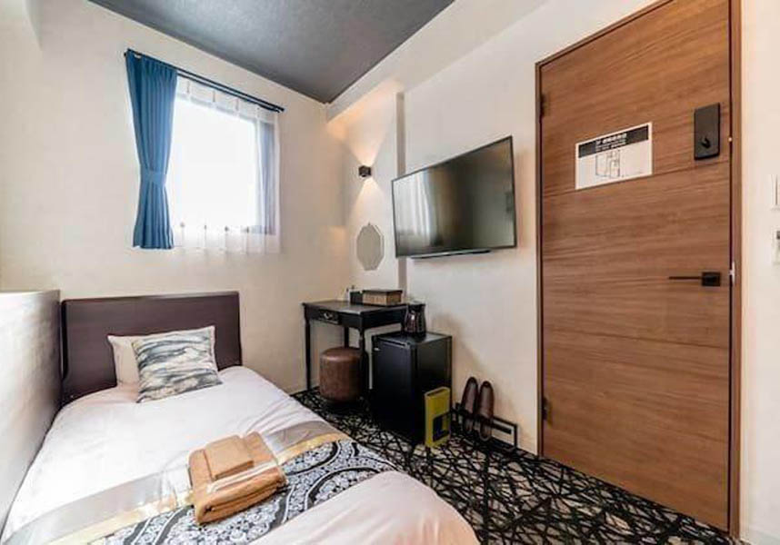 IHAB-302 NewClean Cozy studio Asakusa Ueno Akihabaraは地下鉄浅草橋駅より徒歩6分です。無料Wi-Fiを提供しています。ユニットにはエアコン、キッチンが備わります。