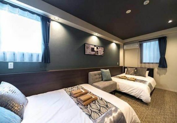 IHAB-101 Private room Near Asakusa Ueno Akihabaraは、東京の台東区千束に位置しています。アパートメントにはテレビ、エアコン、キッチンが備わります。
